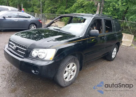 2003 Toyota Highlander Limited V6/V6 z USA, uszkodzony, nr VIN JTEGF21A330097890